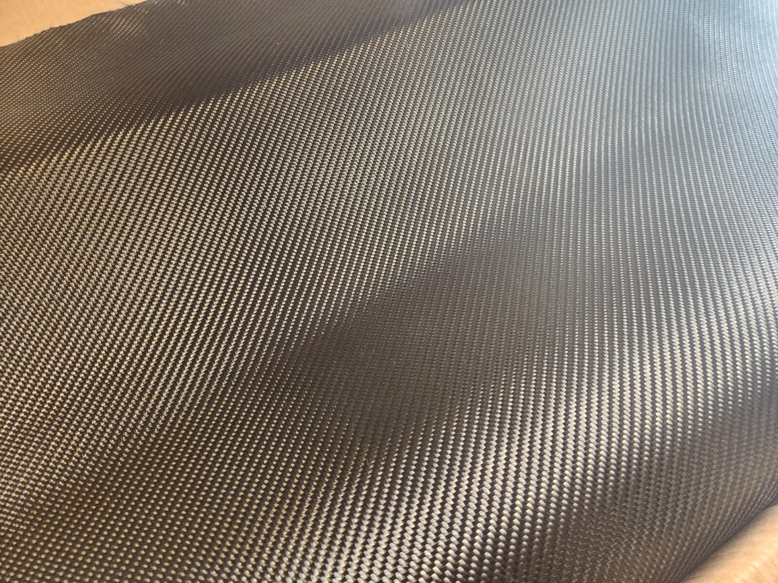 SILVER Carbon Fiber Fabric Cloth 3k 245gsm 50″ 2×2 Twill Weave Aluminum 5 Yards