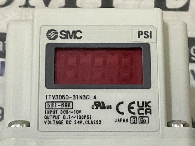 NEW SMC Pressure Regulator – ITV3050-31N3CL4 w/Warranty