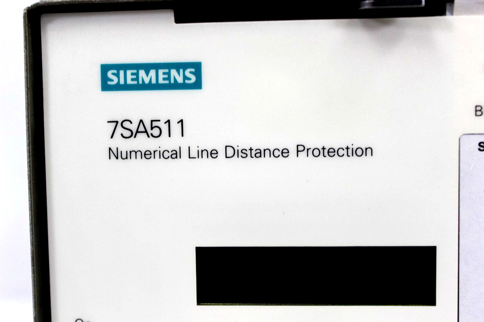SIEMENS 7SA511 NUMERICAL LINE DISTANCE PROTECTION