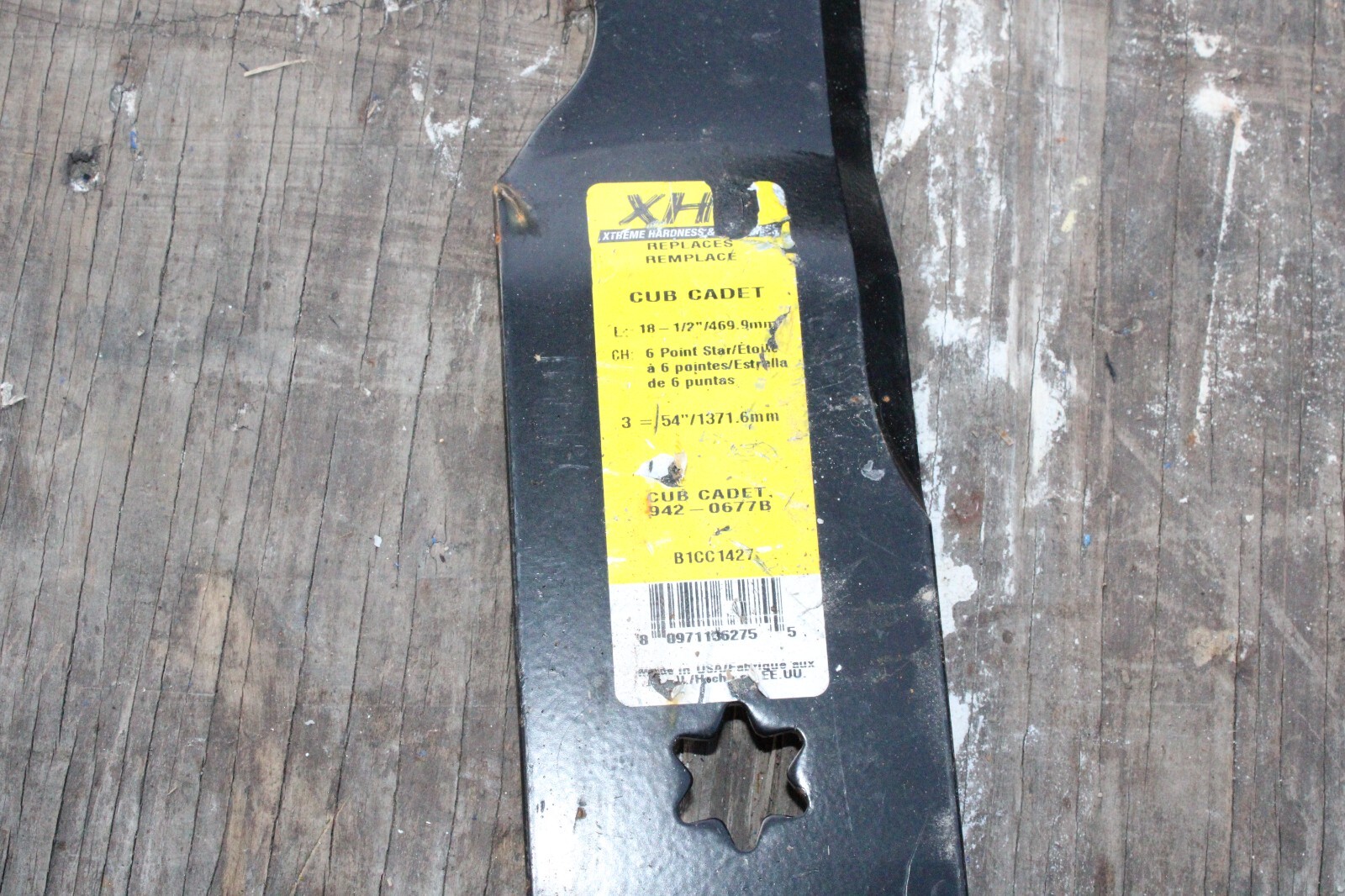 A&I Products Mulching Blade Fits MTD 942-0677B B1CC1427