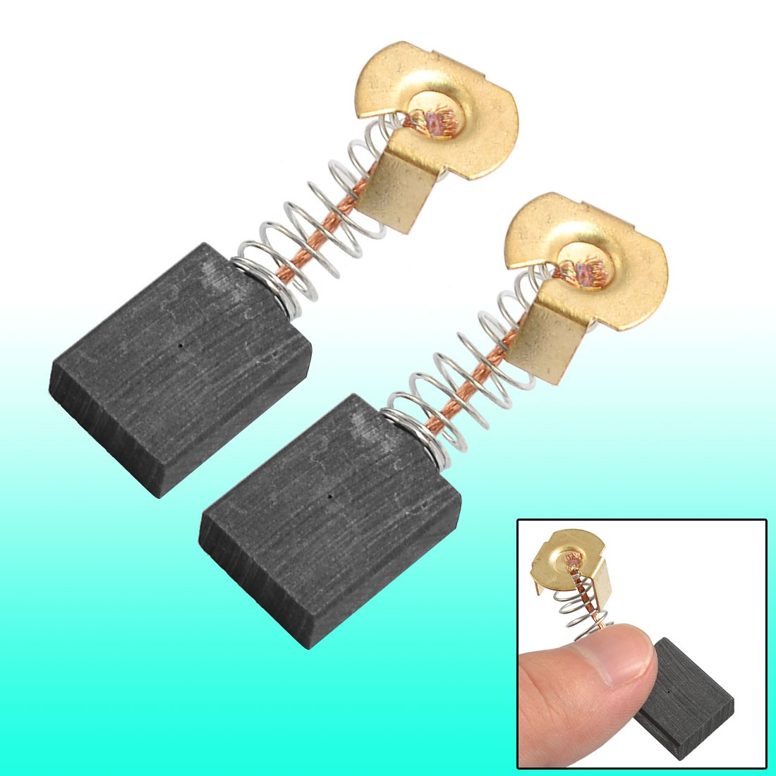 Pairs 6.5mm x 13.5mm x 17 mm Motor Carbon Brush for Cutting Machine