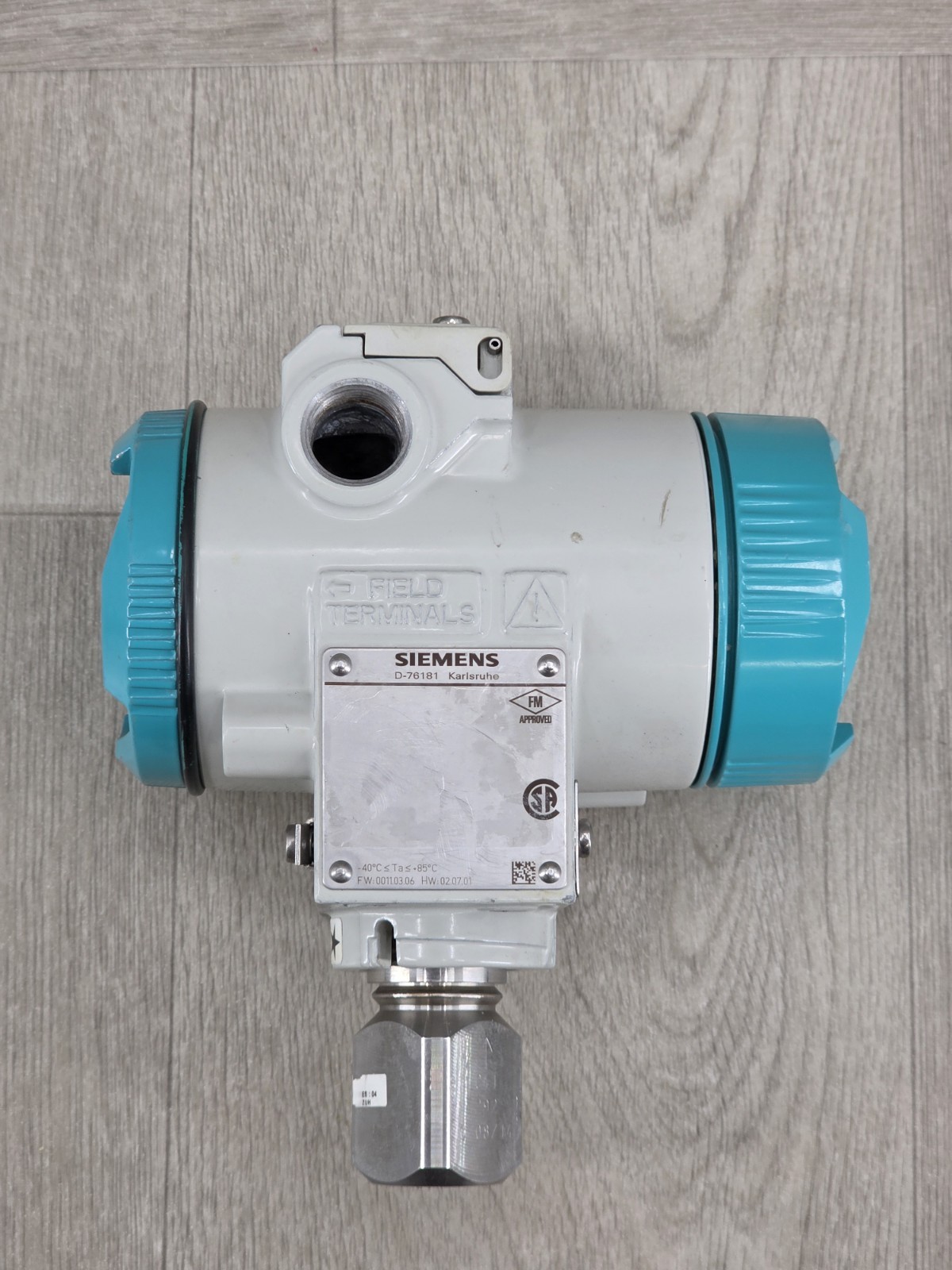 Siemens Sitrans P 7MF4233-1GA10-1NC6-Z Transmitter for Pressure 48975LIN