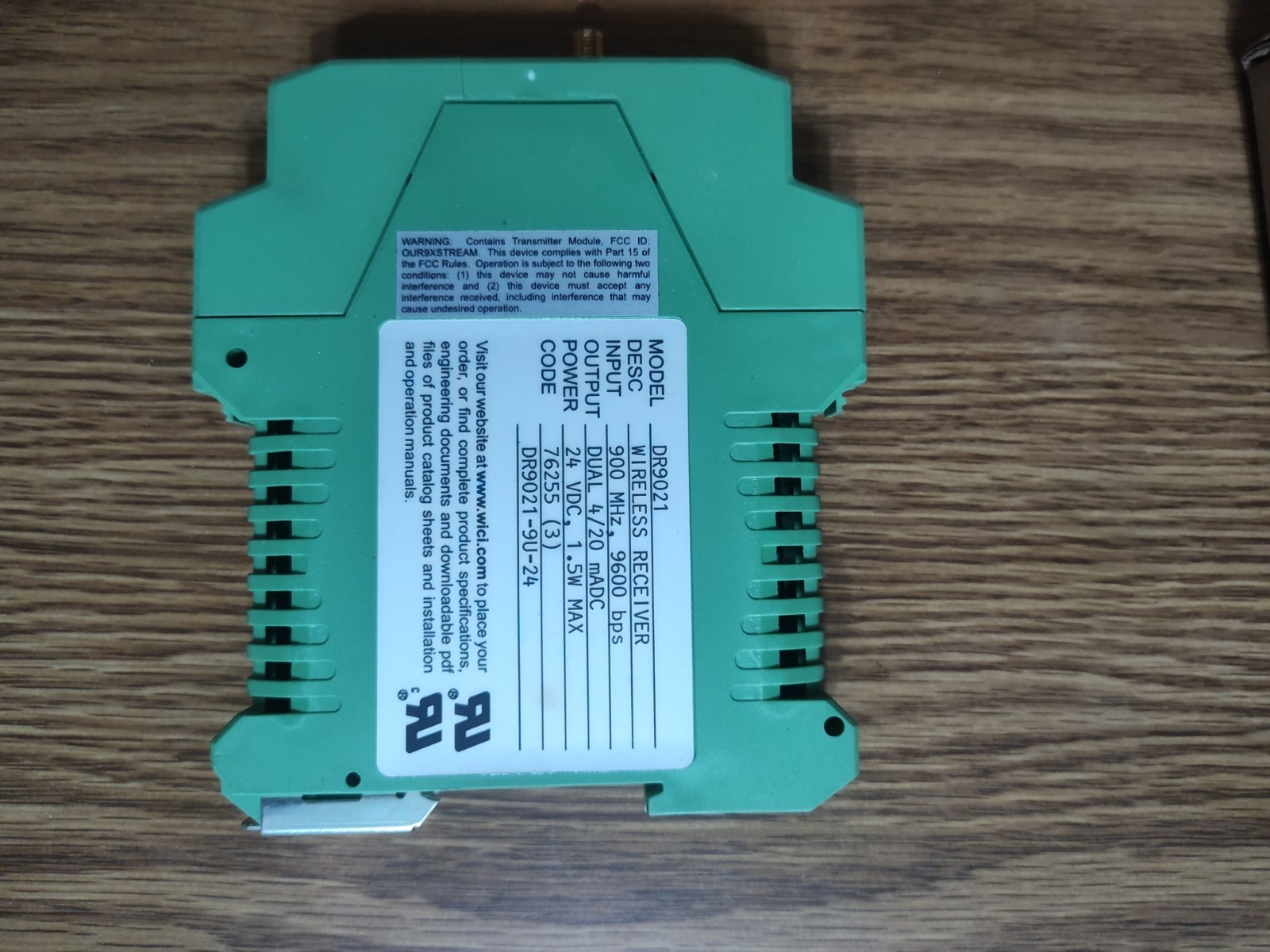 Wilkerson Instrument Co. Inc. DR9021 Wireless Receiver