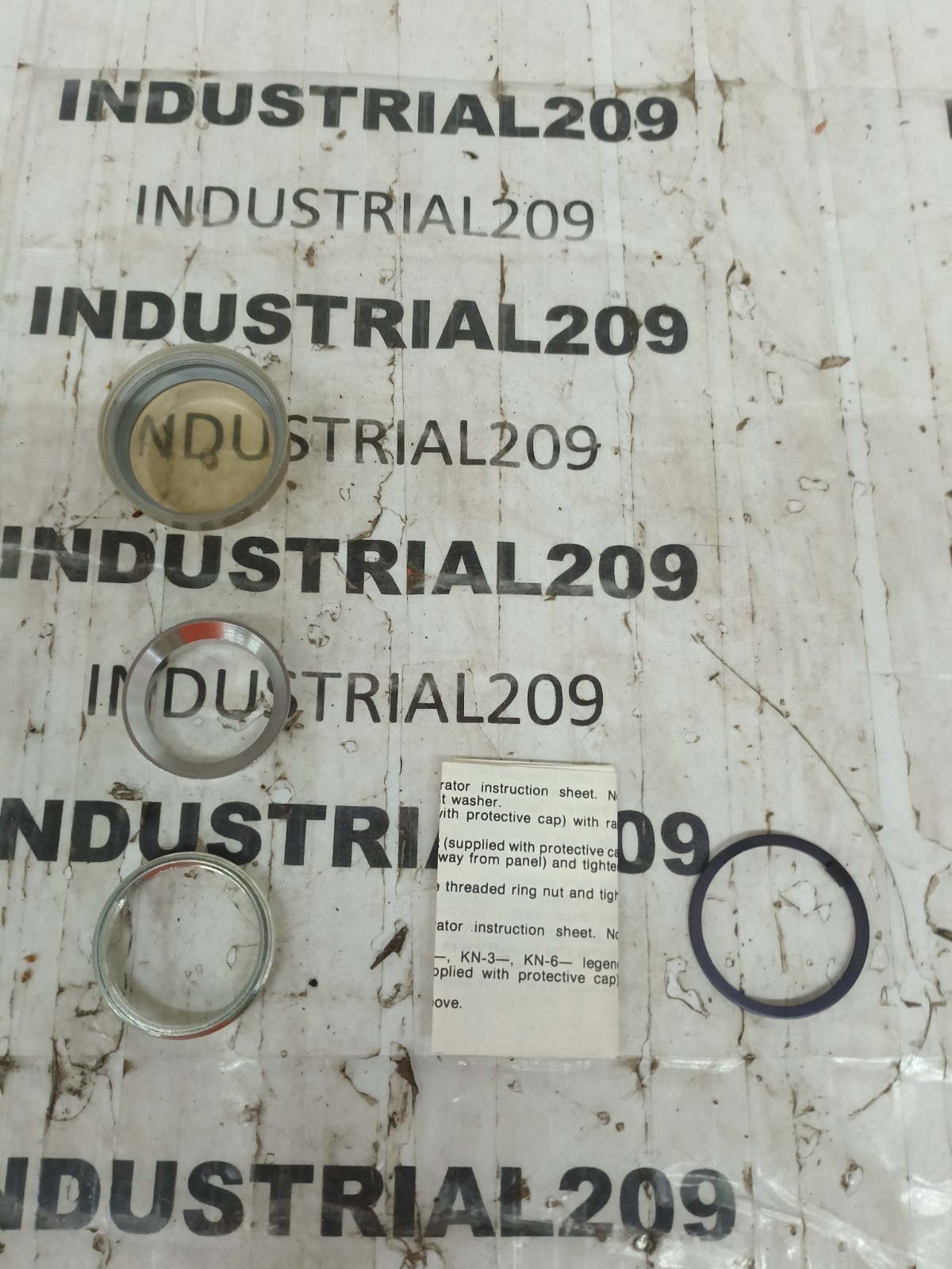 SQUARE D 9001 TYPE KU-8 CLEAR PUSH BUTTON