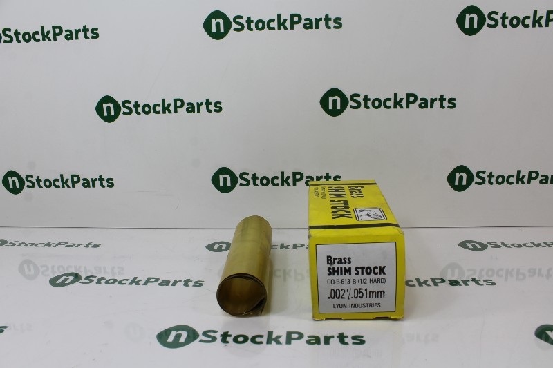 LYON INDUSTRIES .002″/.051MM BRASS SHIM STOCK QQ-B-613 B NSFB