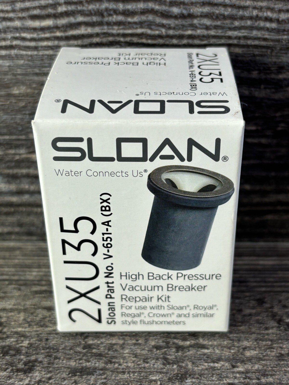NEW Sloan 2XU35 High Back Pressure Vacuum Breaker Repair Kit,