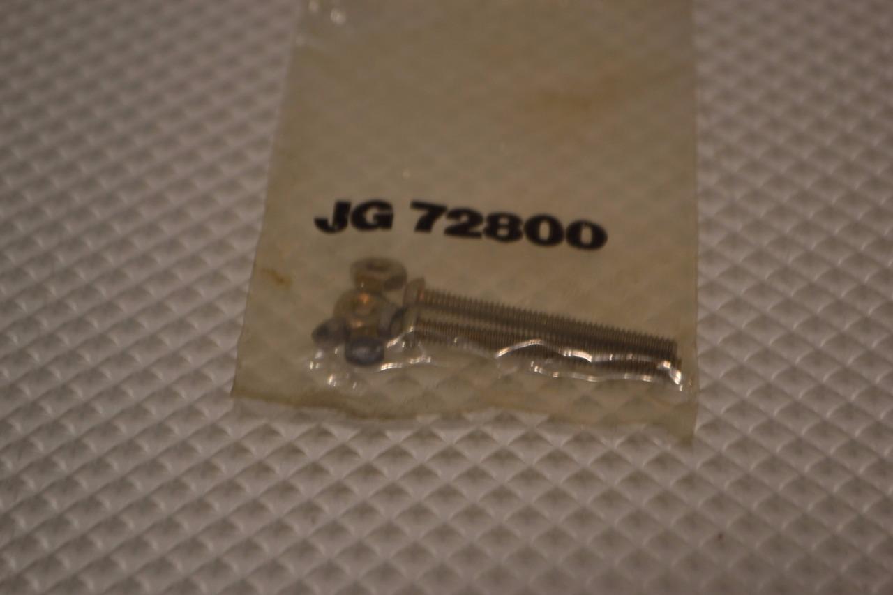 ONE NEW LOT OF 2 PACKAGES OF MICRO SWITCH SCREWS AND LOCK WASHERS JG 72800.