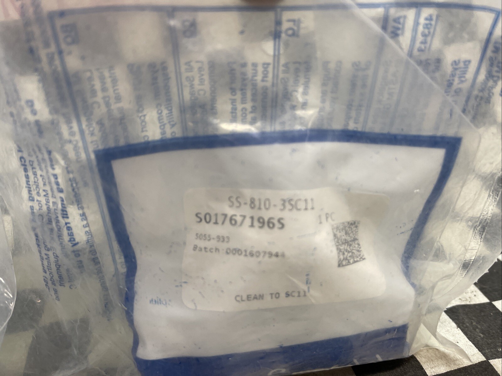 SWAGELOK Union Tee 1/2″, SS-810-3SC11, SS8103SC11, LOT OF 2, SHIPSAMEDAY#1649F4