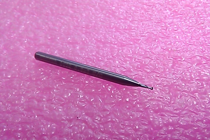 HANITA Micro Solid Carbid End Mill 0.8mm , 0.8x3x1.5×38 1656853