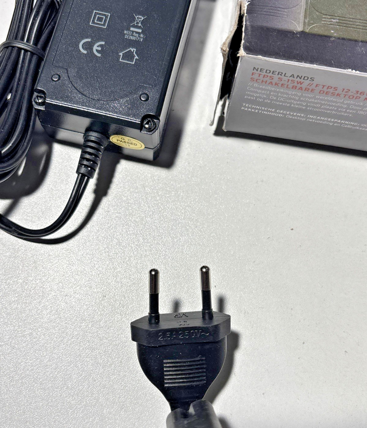 NEW Voltcraft Universal Plug Power Supply Transformer Adapter FTPS 24-36W