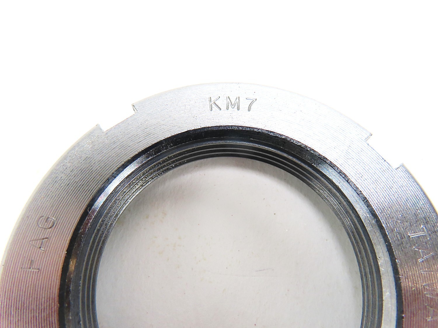 FAG KM7 Slotted Bearing Lock Nut M35x1.5 52 mm OD DIN 981 NEW IN BOX