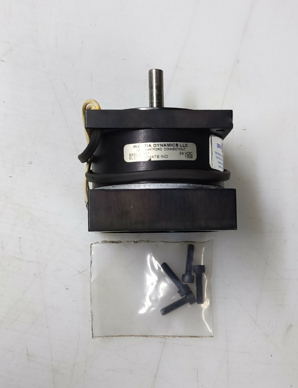 INERTIA DYNAMICS LLC 8934-2651 SERVO BEARING BLOCK BRAKE (24 VDC)