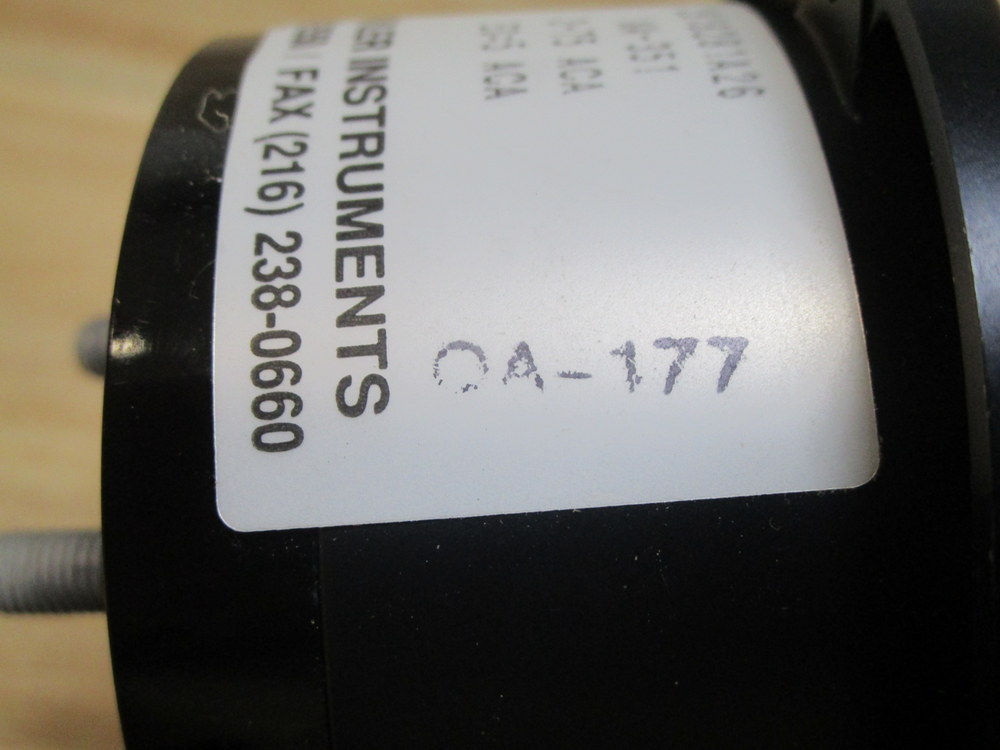 Weschler Instruments 291B281A26 Ammeter 291B281A26