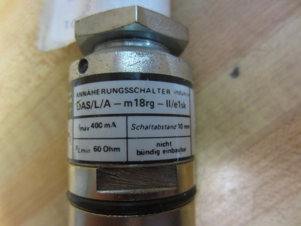 Klaschka OAS/L/A-m18rg-II/e1sk Inductive Sensor OASLAm18rgIIe1sk