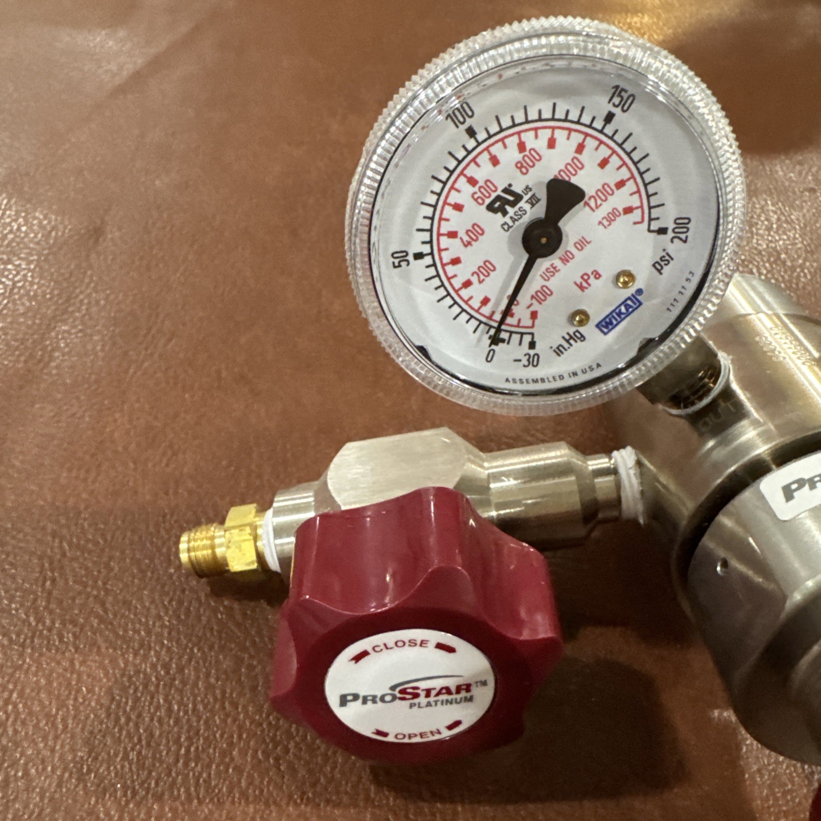 PROSTAR Platinum PRS301233 High Purity Dual Stage Pressure Regulator