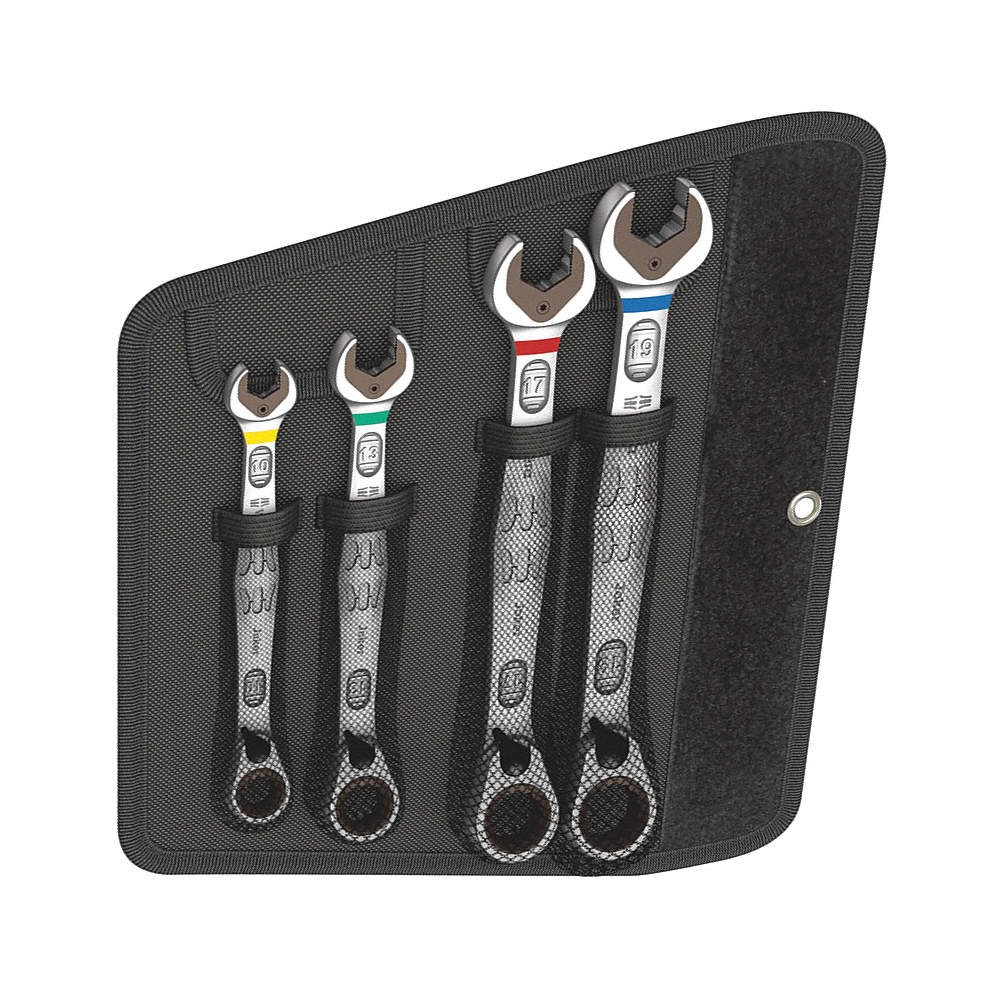 WERA 05020090001 Combo Wrench St,Steel,Chrome,Stnrd, Ofst 483G05