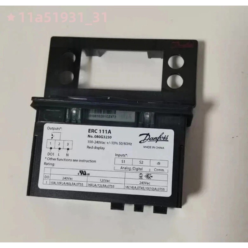 1PCS Danfoss ERC111A 080G3230 Temperature Controller FREE SHIPPING
