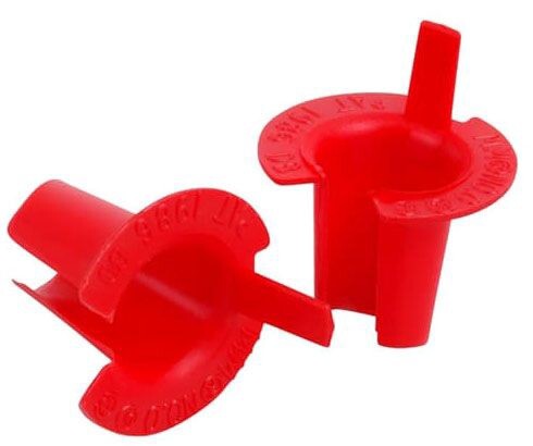 Thomas & Betts 390, 2-14 AWG, 3-14 AWG, 2-12 AWG, AC/Flex Conduit Bushing, 1pc