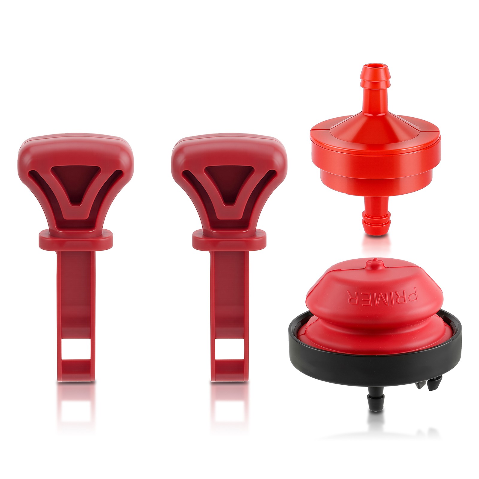 RED Ignition Key & Primer Bulb For Craftsman, Huskee MTD Snowblower