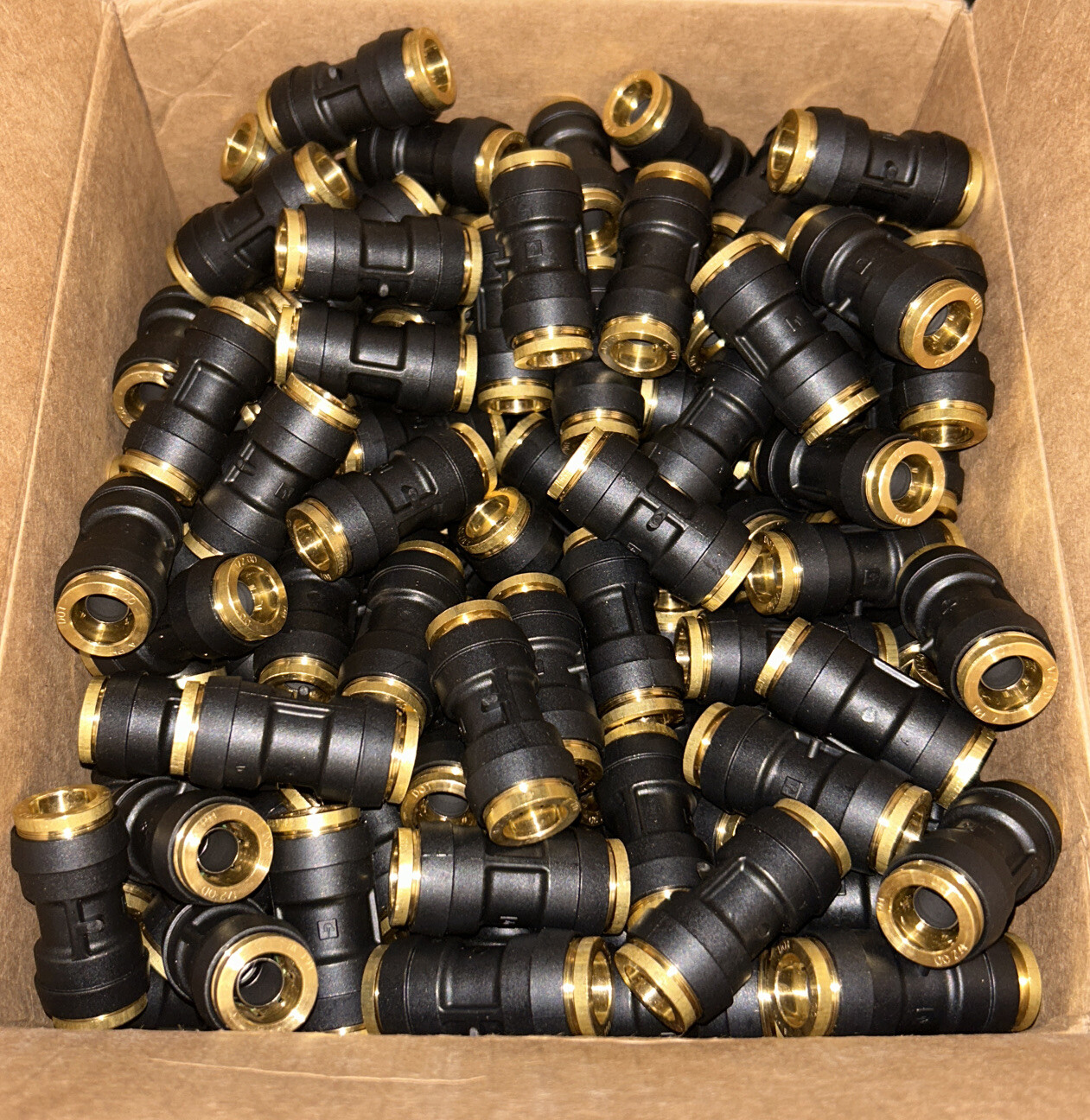 Parker ~ 32PTC-8 ~ Straight Union ~ 1/2 in ~ Pack of 10 ~ push to connect ~ New