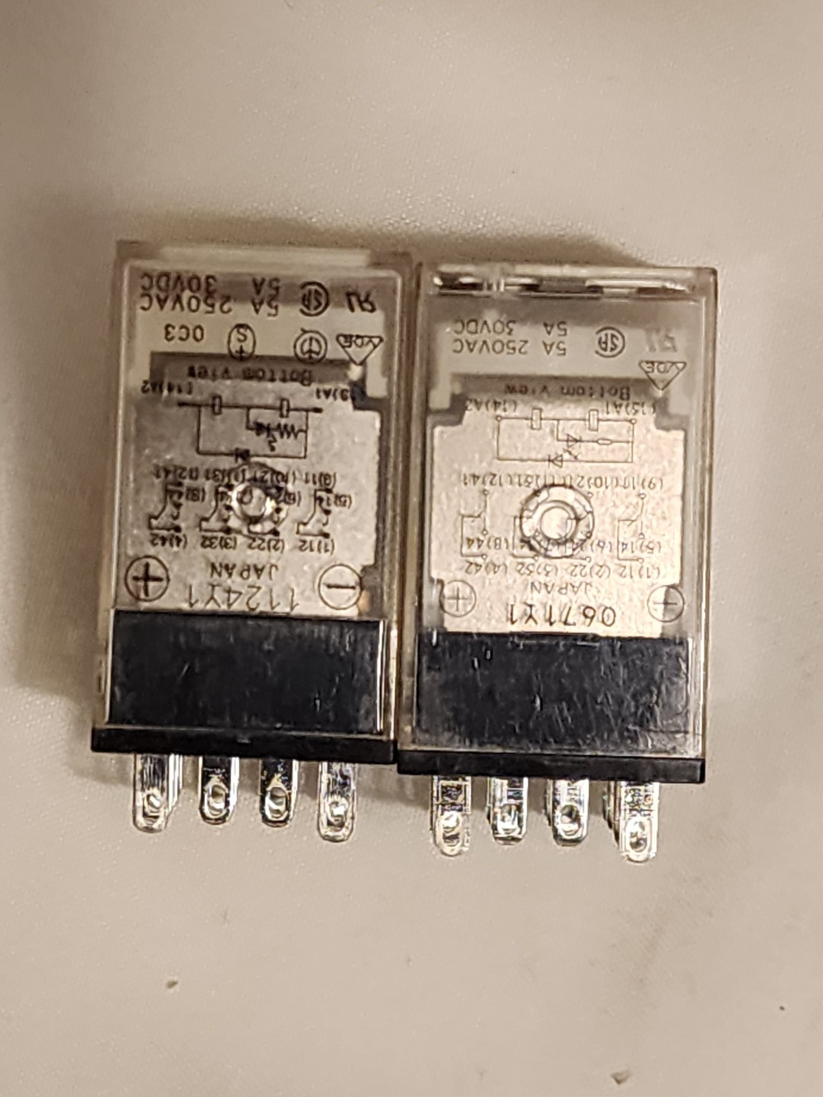 OMRON MY4N RELAY 24VDC 14 PIN – SET OF 2