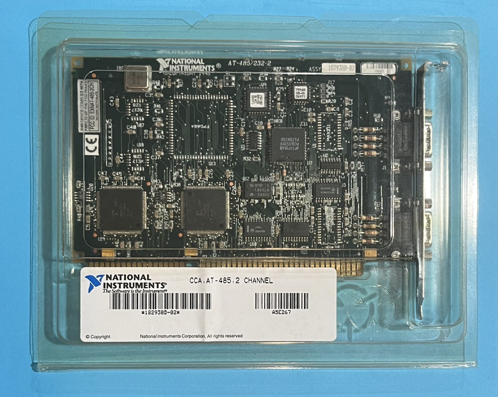 New National Instruments PCI-232/485.2CH