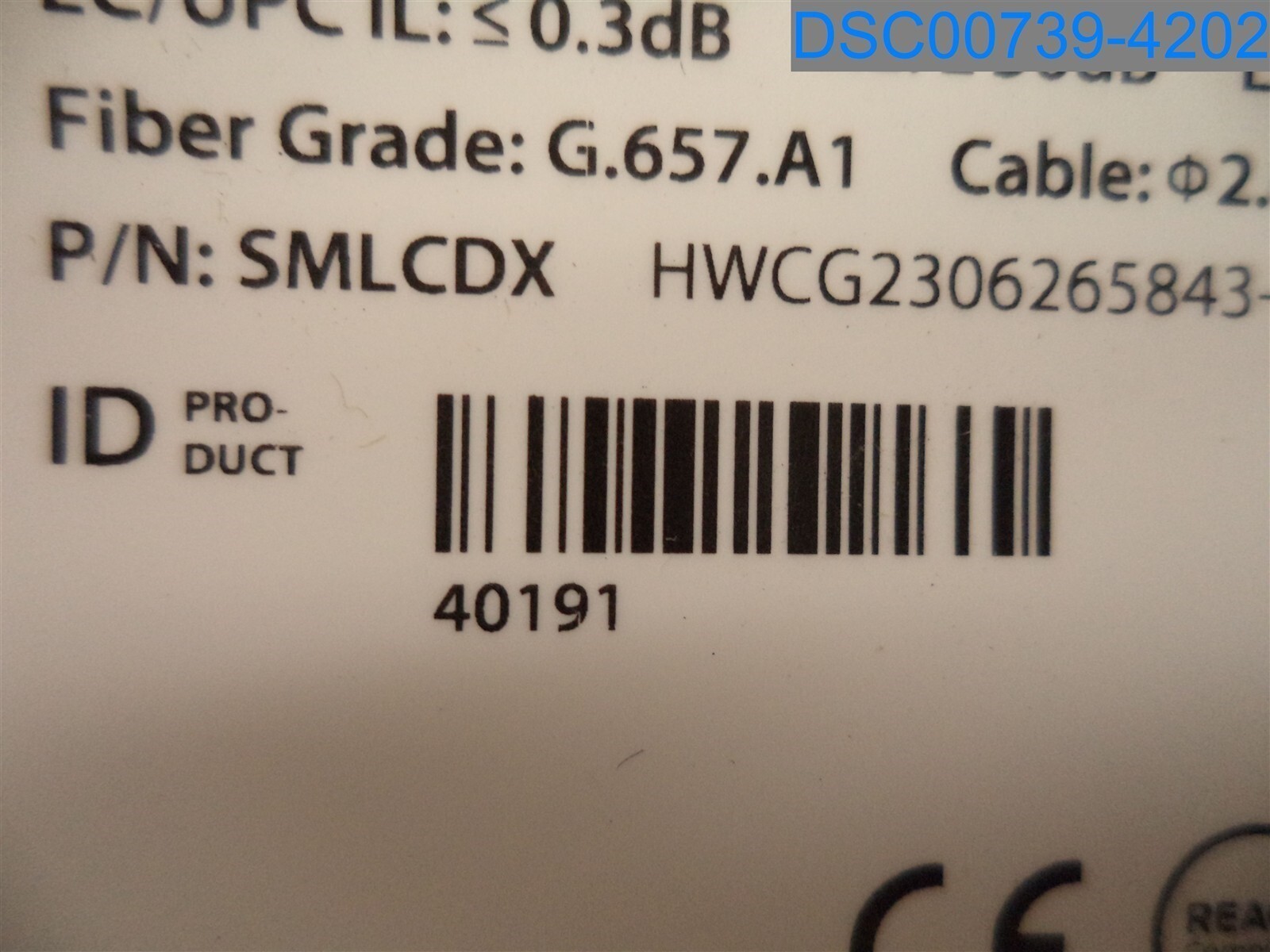 Qty=13: FS: OS2 Single Mode Fiber Patch Cable, 40191, 840278921504