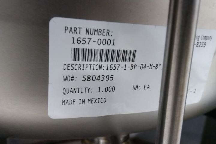 Acorn 1657-1-BP-04-M 14-3/4 In Bowl Length 0.5 GPM Lavatory Sink