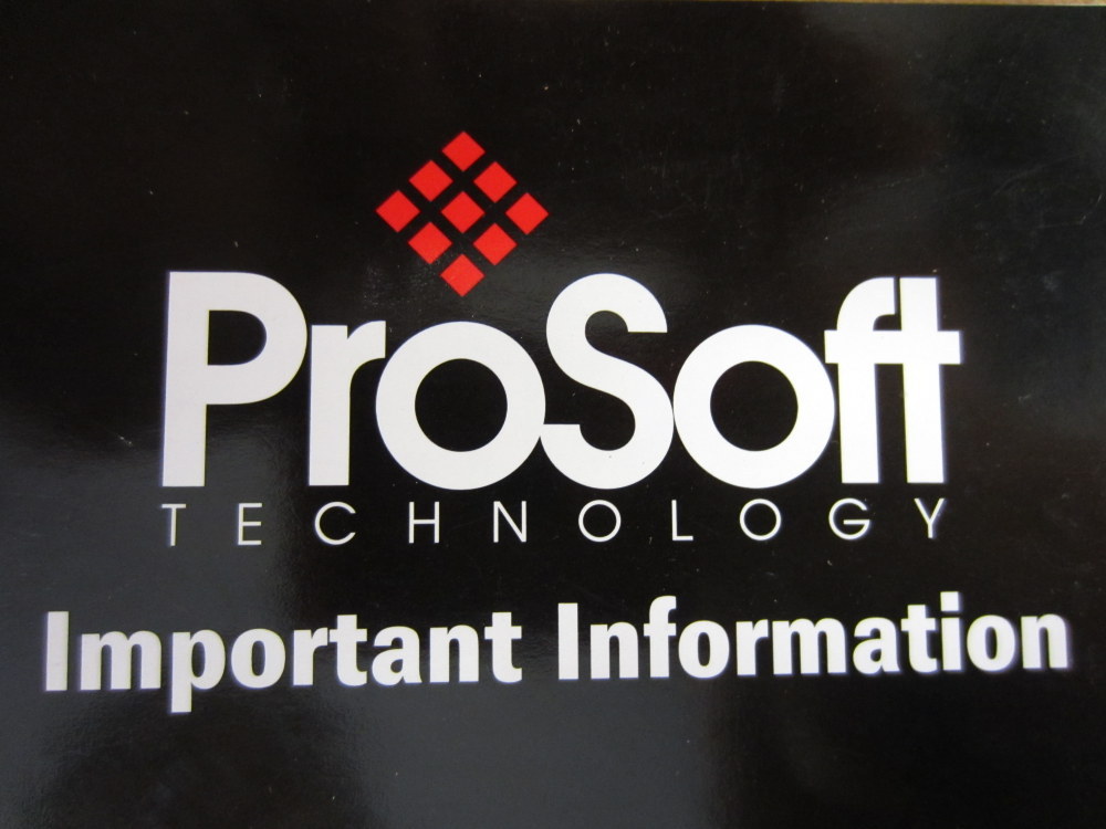 Prosoft PTQ Install/Operation Instructions