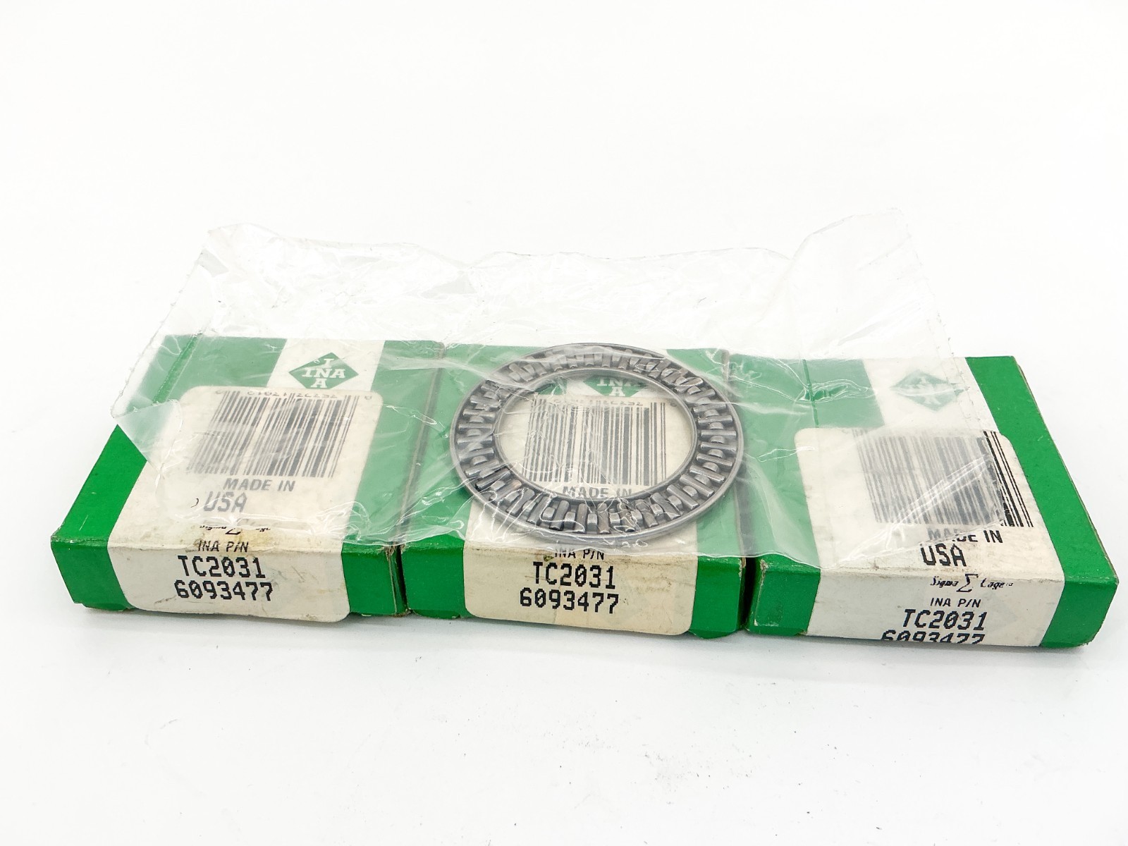 New Lot of 3 INA TC2031 Needle Roller Bearing 6093477