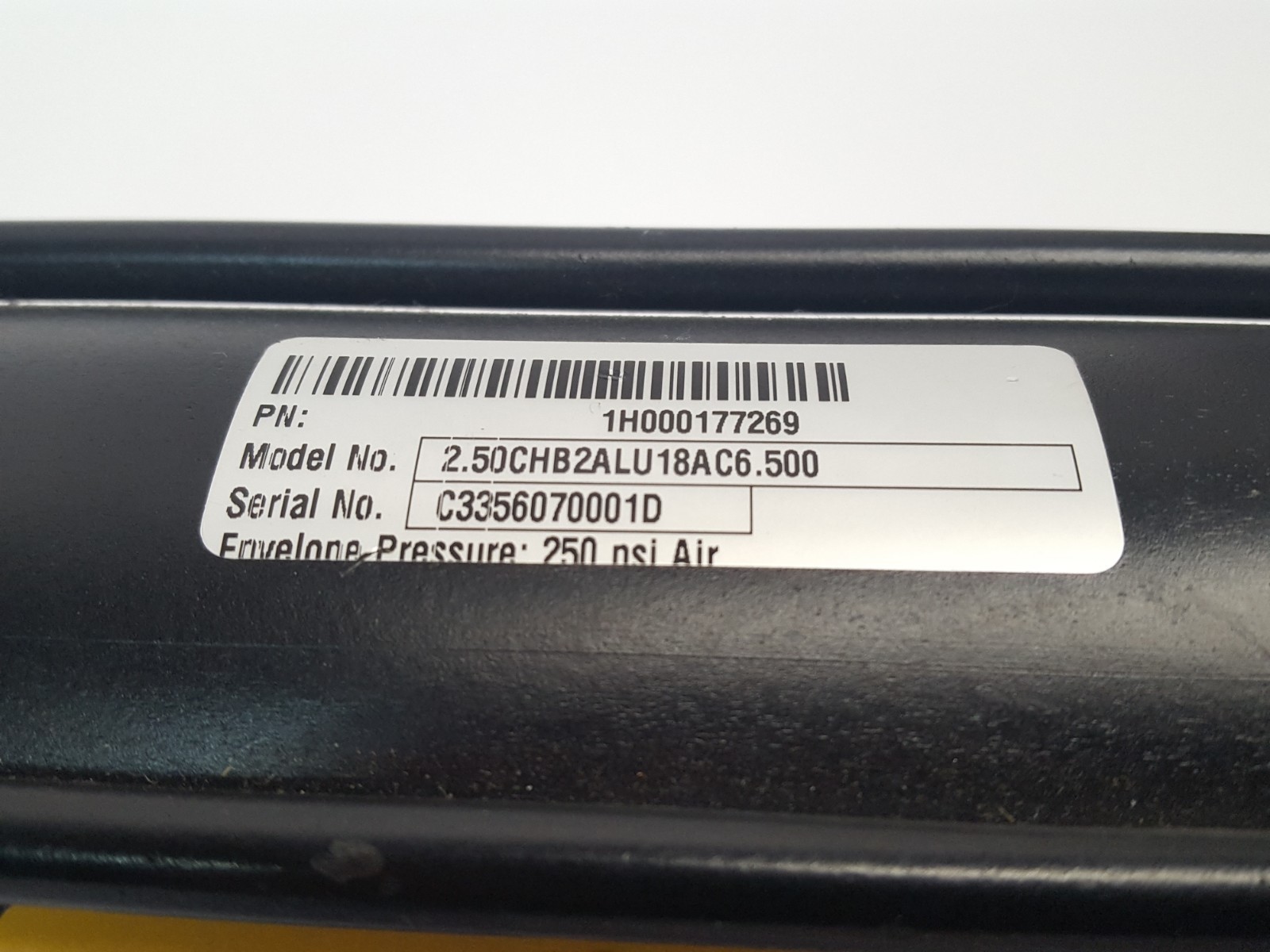Parker 2.50CHB2ALU18AC6.500 1H000177269 Heavy Duty Hyd Cylinder 250 PSI