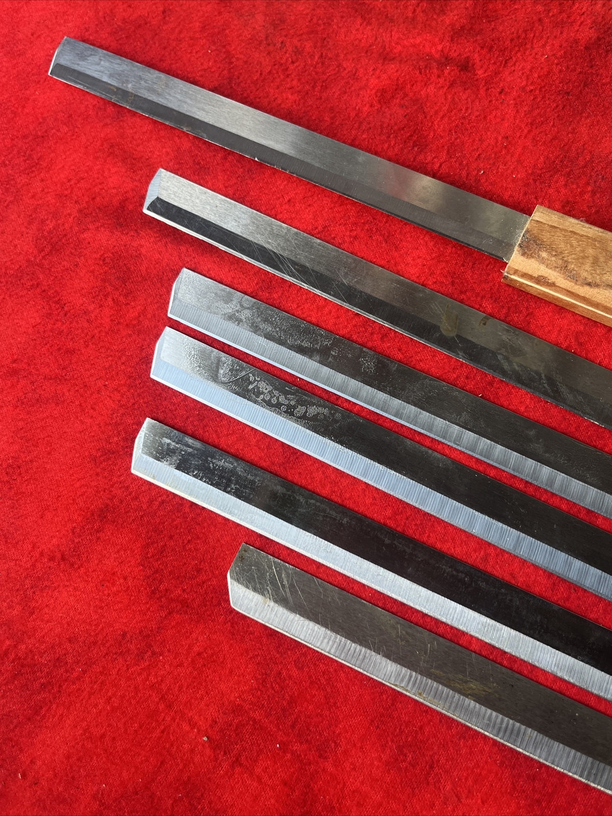 MIXED LOT OF 6 KNIFE MAIMING CUTTING BLADES GOLDEN EAGLE & DURO ACUT (k14)