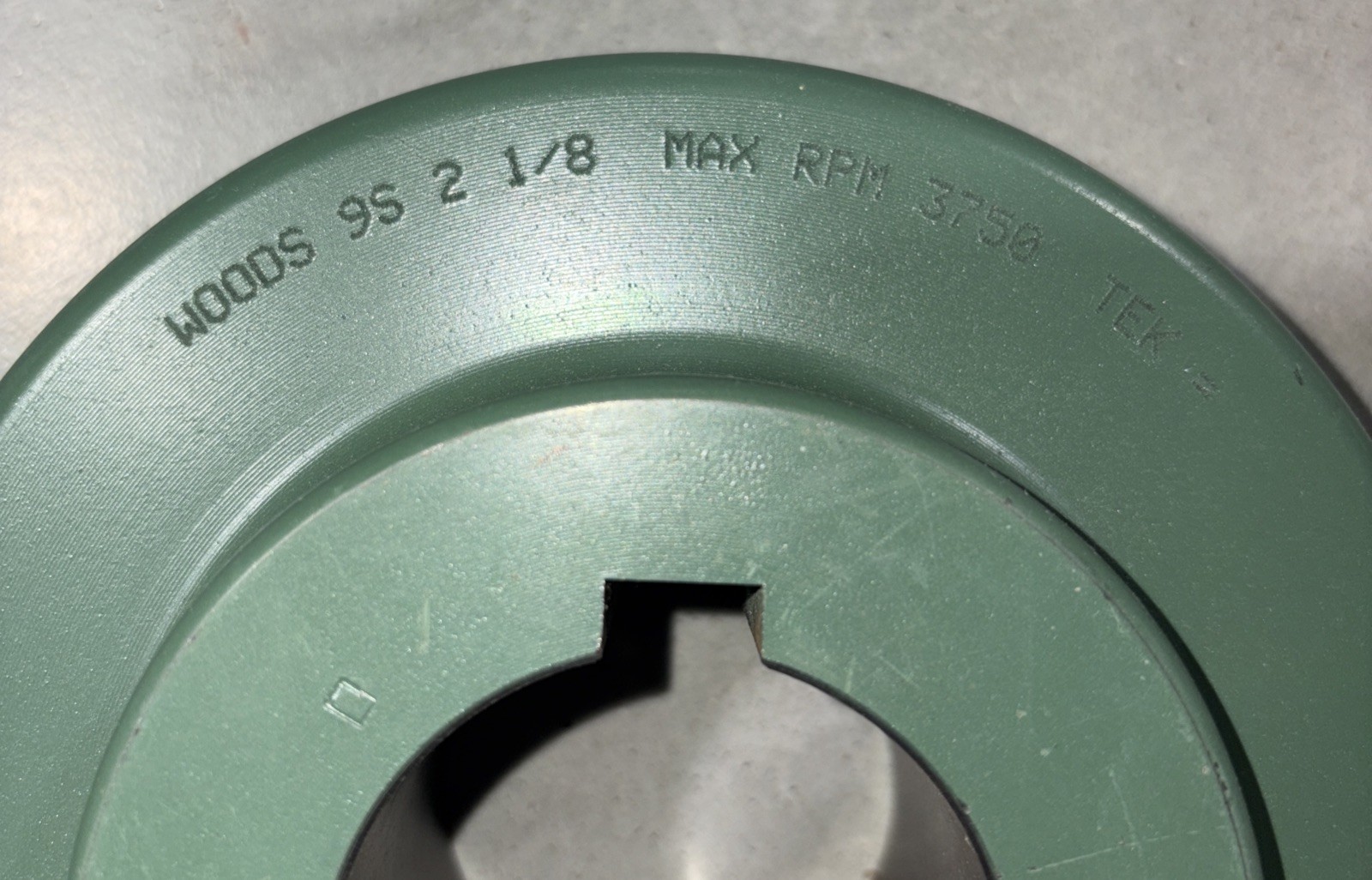 TB WOODS 9S218 SURE-FLEX FLANG 2-1/8″ BORE *NEW*
