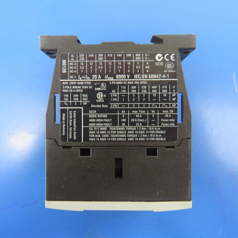 MOELLER-EATON DILM12-10 Qty of 1 per Lot RELAY MODULE, Contactor, DIN Rail, Pan