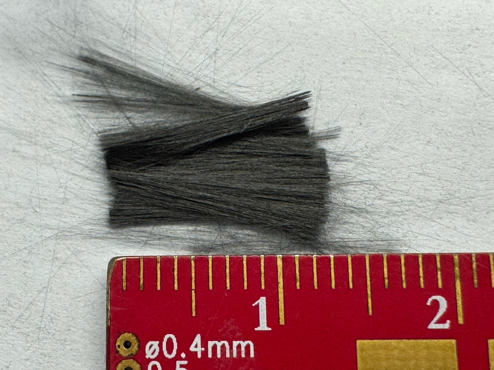 Chopped Carbon Fiber Tow 1/2” (13 mm) — 1 lb Bag