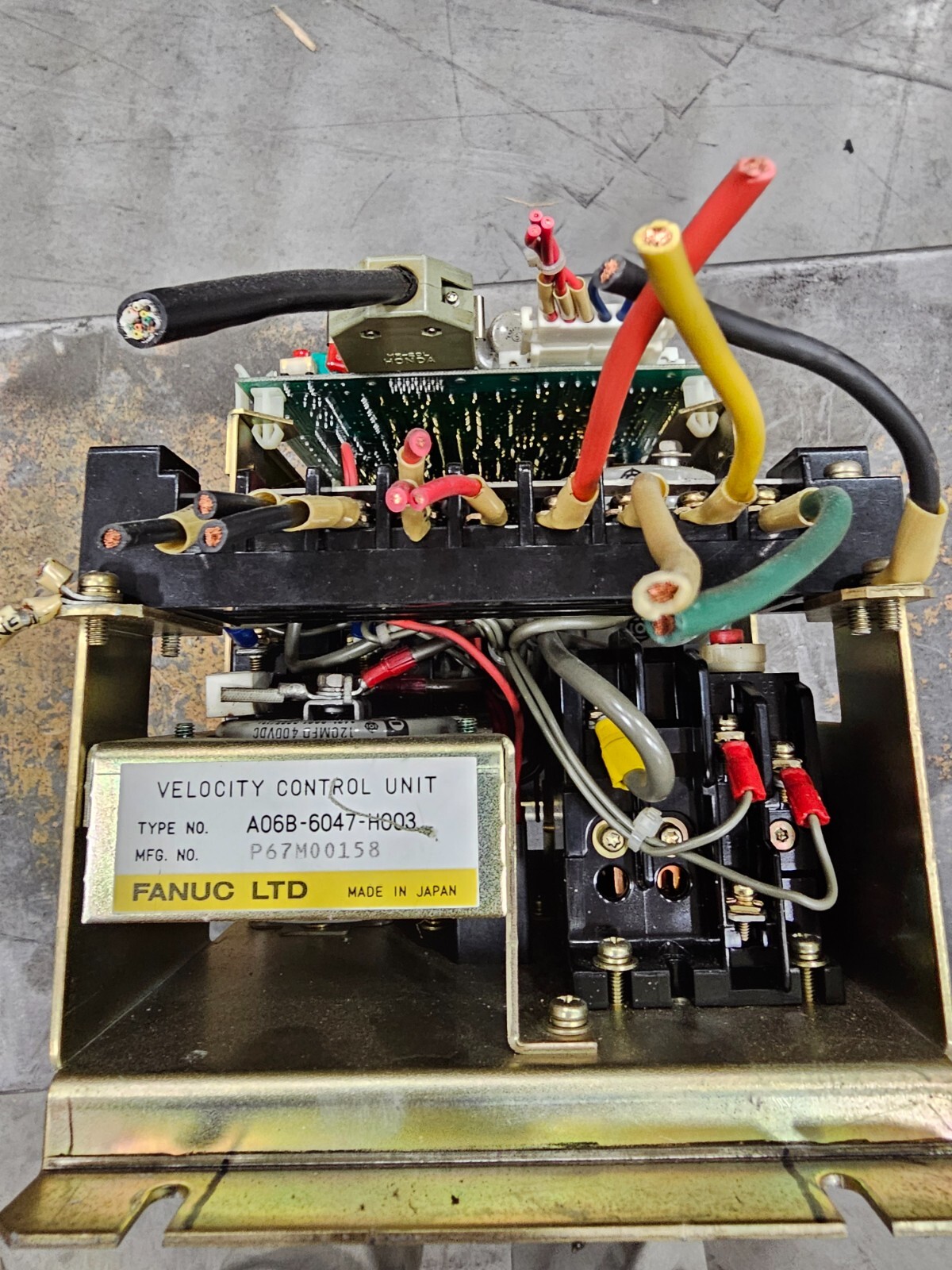 FANUC VELOCITY CONTROL UNIT A06B-6047-H003