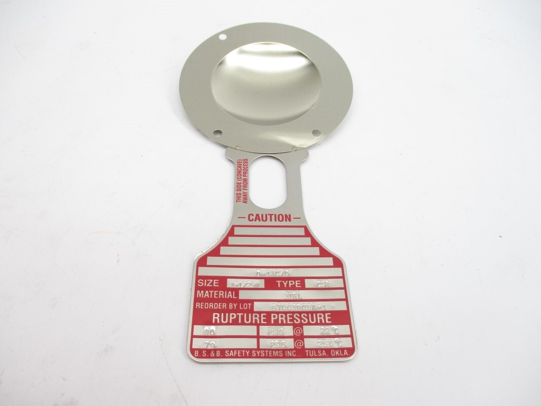 BS&B SAFETY SYSTEMS 97003909A-1 90PSI 22’C NSMP