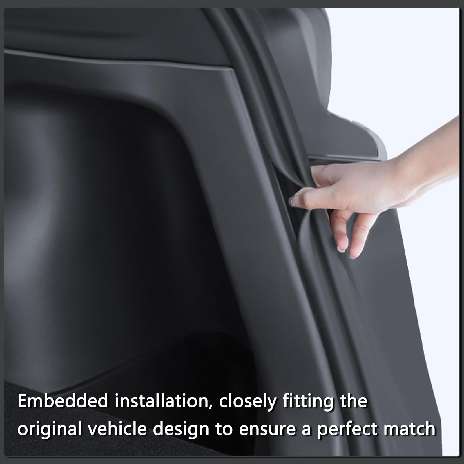 Trunk Side Protector for Tesla Model Y Juniper 2025 Left & Right TPE Rear Tru…