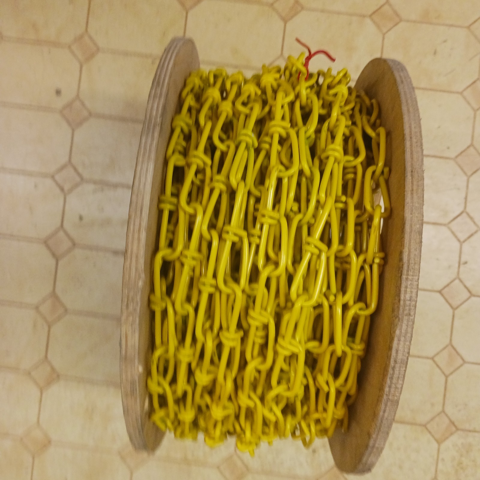 CAMPBELL PD0722027N 2/0 DOUBLE LOOP YELLOW CHAIN LOAD LIMIT 255 Lbs. – 125’/RL