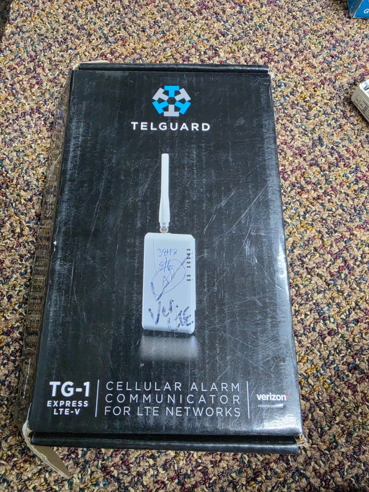 TG-1 EXPRESS LTE-V TELGUARD CELLULAR ALARM COMMUNICATOR RADIO