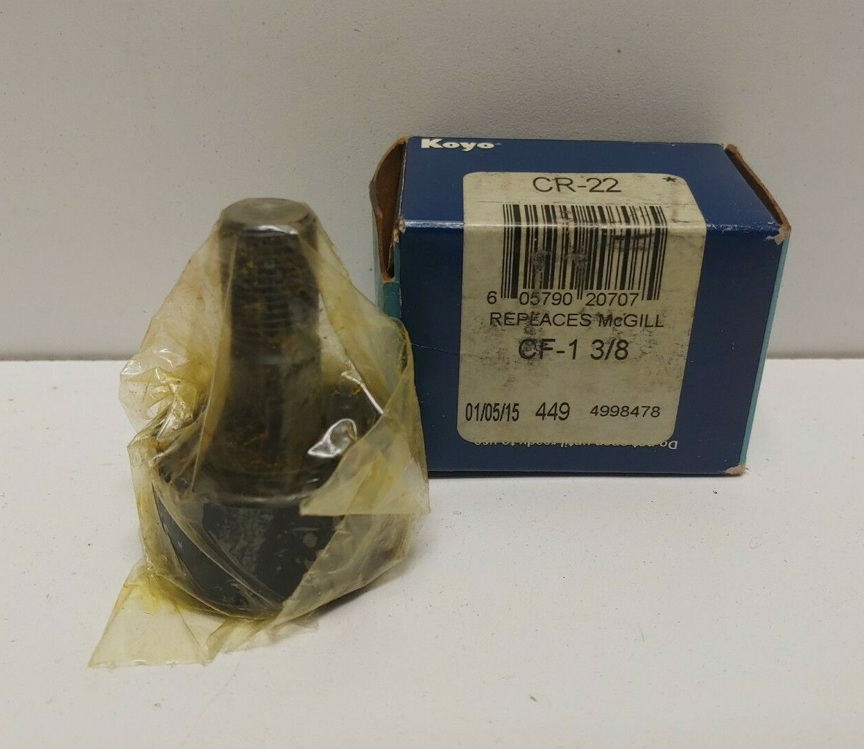 NEW OLD STOCK! KOYO 1-3/8″ CAM FOLLOWER CR-22 (REPLACES MCGILL CF-1-3/8)