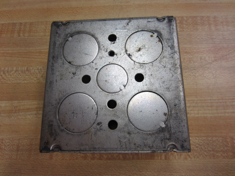 Raco 4″ x 4″ x 2-3/16″ 4″ X 4″ X 2-3/16″ Two Gang Outlet Box