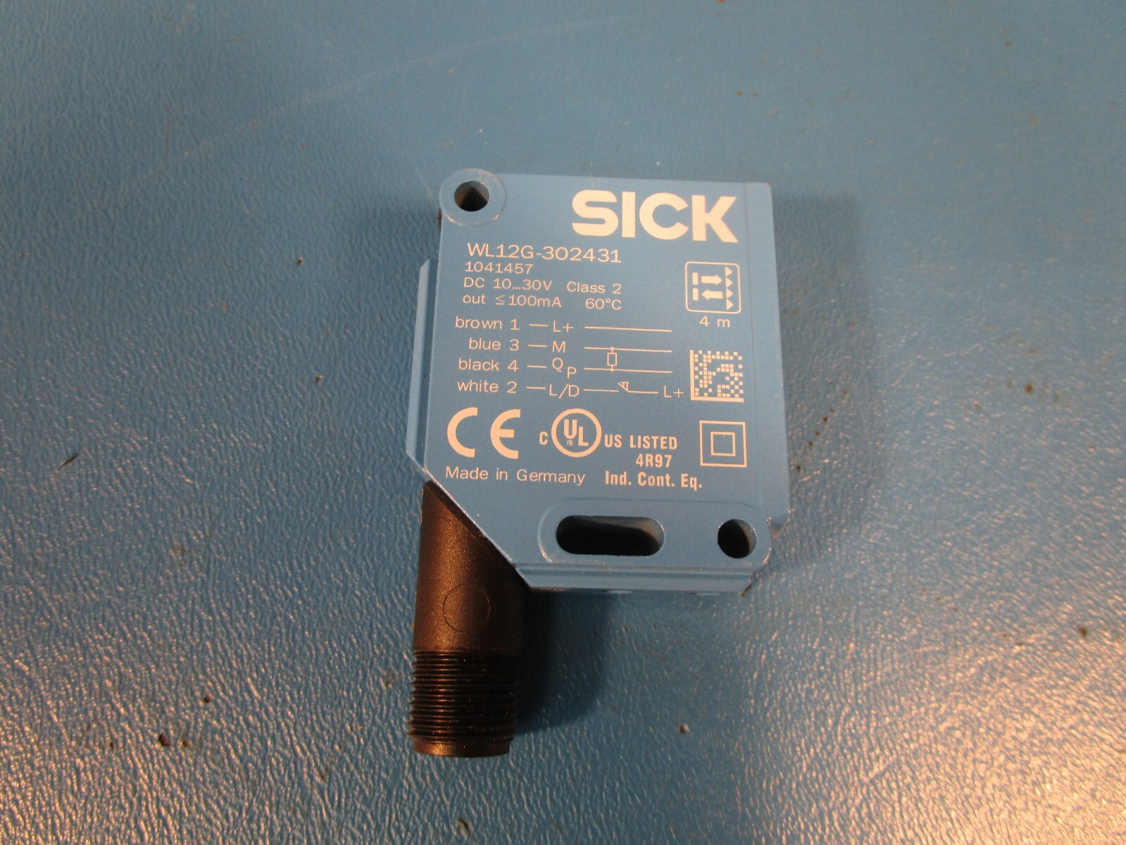 SICK WL12G-302431, Photoelectric Retro-Reflective Sensor