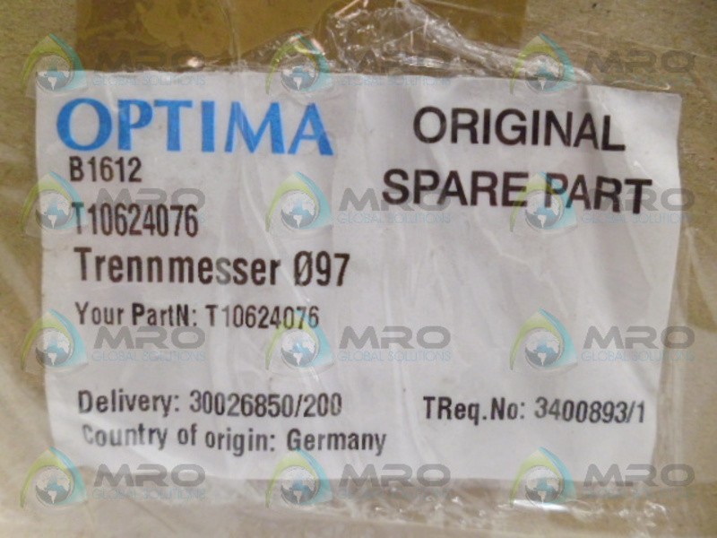 OPTIMA T10624076 NSMP
