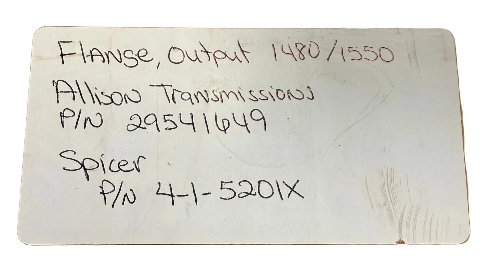 Allison Transmission 29541649 Flange, Output 1480/1550