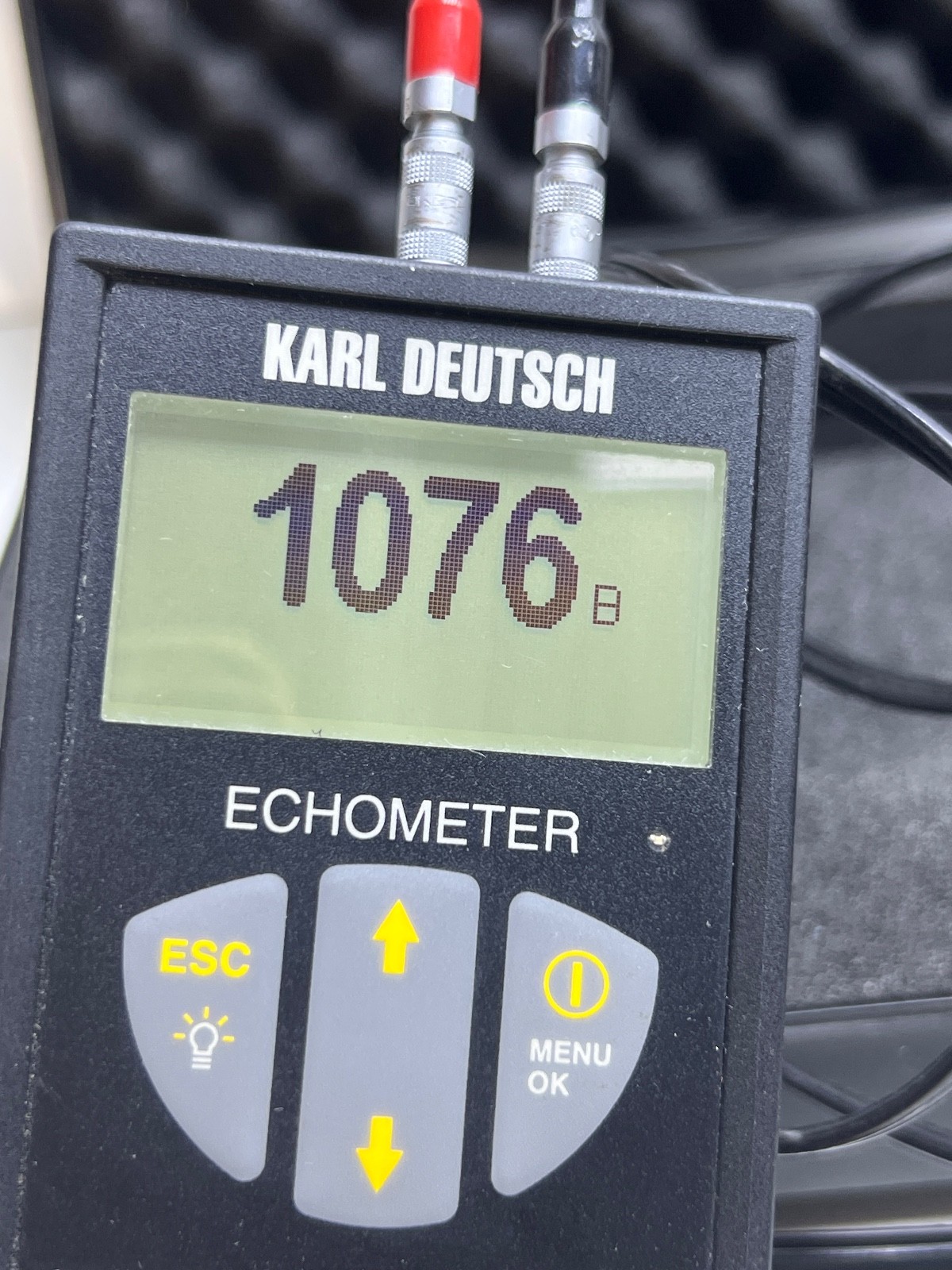 Karl Deutsch 1076.001 Wall Thickness Gauge ECHOMETER 1076 Basic