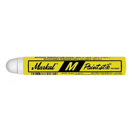 Markal 81920 Paint Crayon, Large Tip, White Color Family, 12 Pk