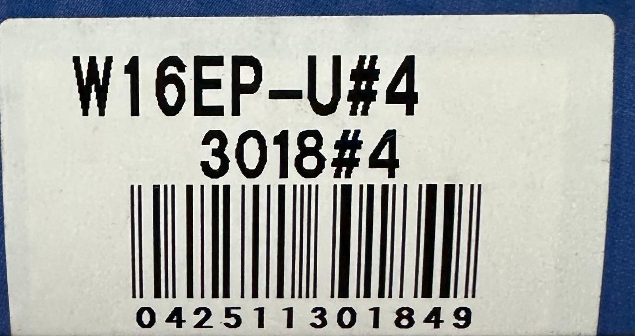 Pack of (4) Denso W16EP-U#4 U-Groove Spark Plug 3018#4