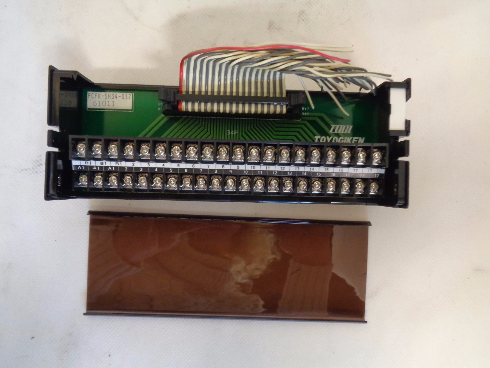 NEW TOGI TOYOGIKEN PCFK-5H34-01Z PC BOARD INTERFACE TERMINAL