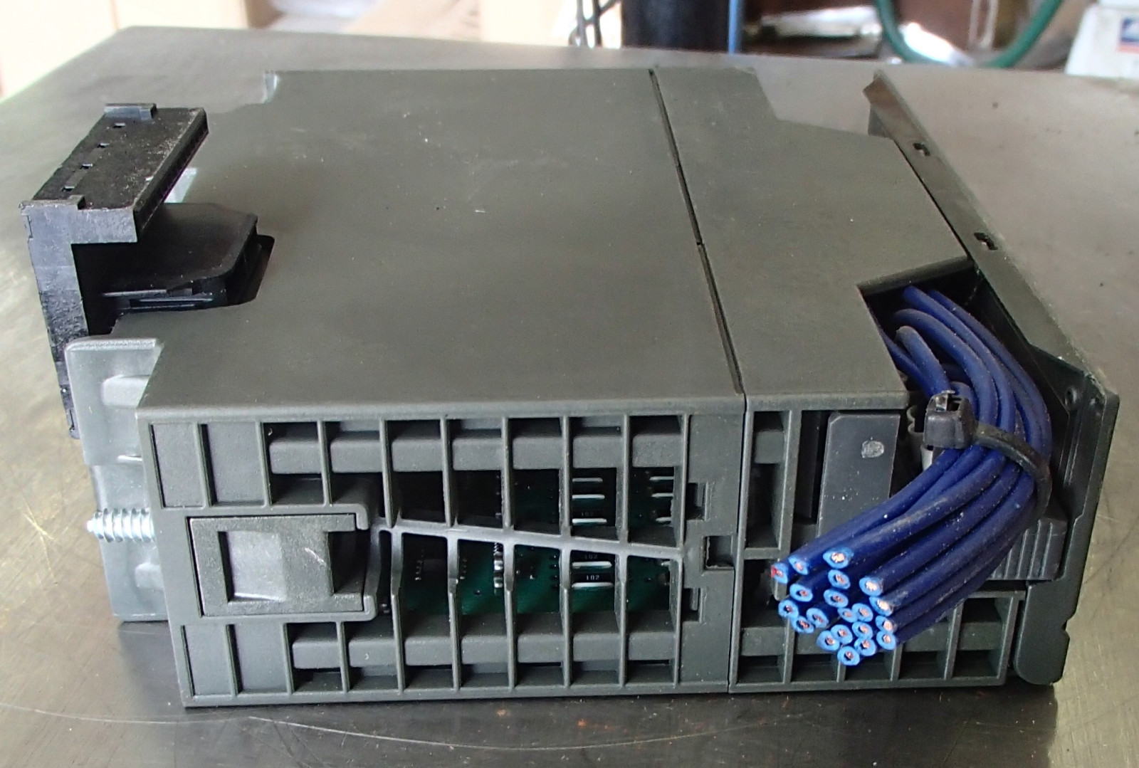 SIEMENS SIMATIC S7 6ES7 321-1BH02-0AA0 INPUT MODULE Used Cut Out